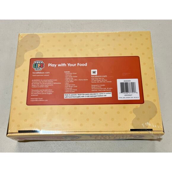 Wheelie Donuts Toca Life Box Play Kit Game RARE New Sealed - Picture 6 of 7
